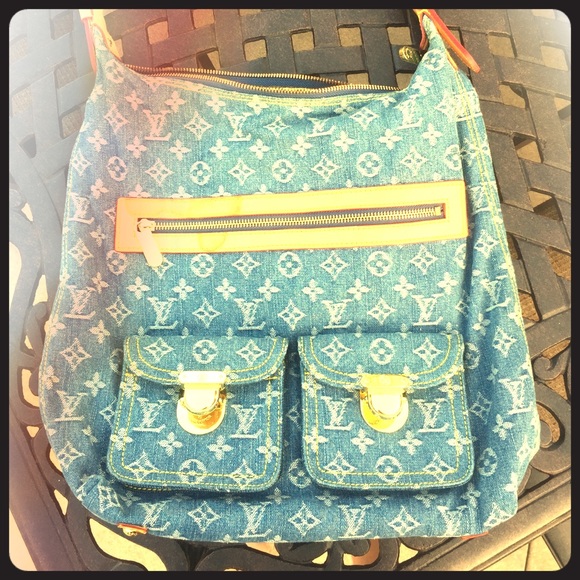 Louis Vuitton denim purse
