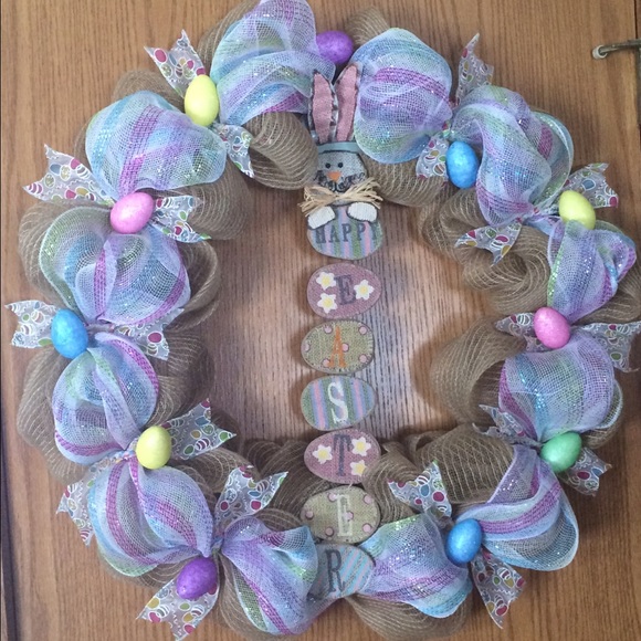 Other - Deco mesh wreath