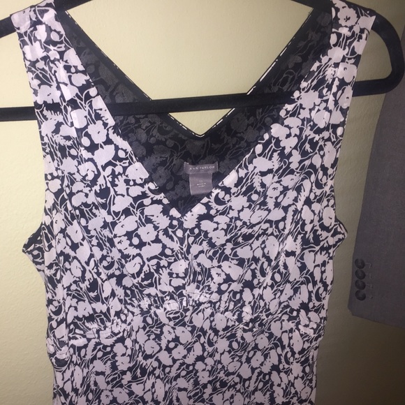 Ann Taylor sleeveless blouse