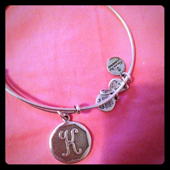Used Alex and Ani "K" bangle