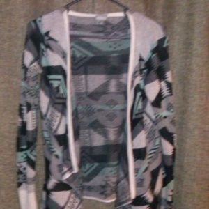 Aztec Print Cardigan