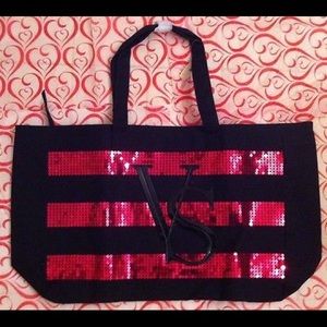 Limited Edition Pink Sequin Black Friday Tote