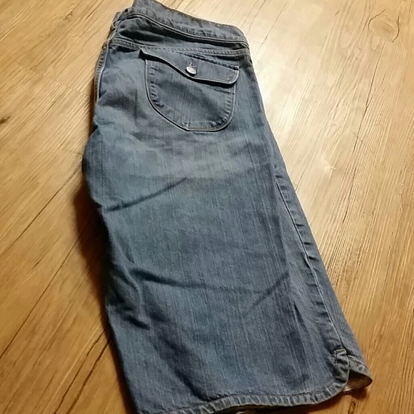 Denim Capris