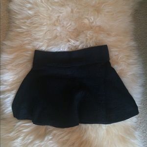 Aritzia charcoal grey wool skirt