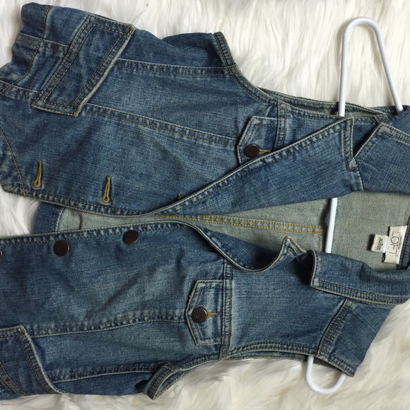 Vintage denim vest