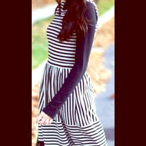 Madewell Striped Dress Sz M