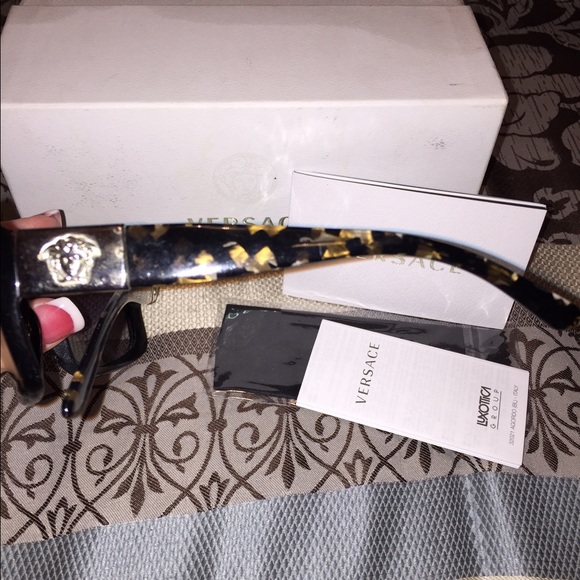 Gently used Versace sunglasses