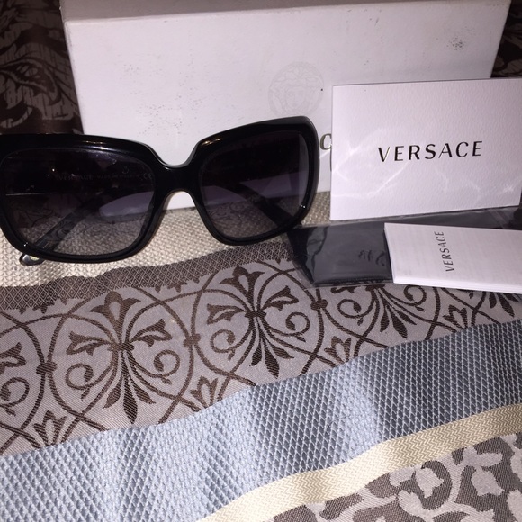 Gently used Versace sunglasses