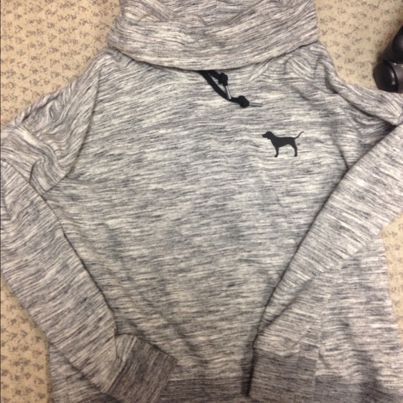 Victoria's Secret Pink Cowl Neck Hoodie