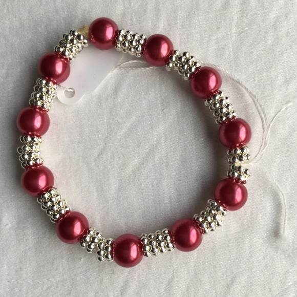 BURGUNDY HANDMADE BRACELET