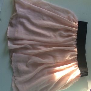 Pink skirt