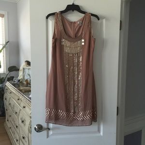 Worthington blush pink shift dress
