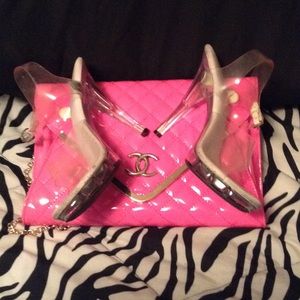 Cinderella Clear Heels