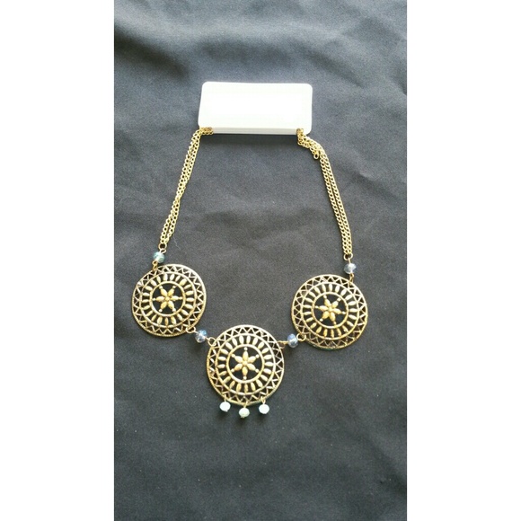 Gold Circle Necklace!