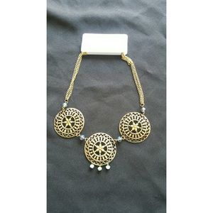 Gold Circle Necklace!