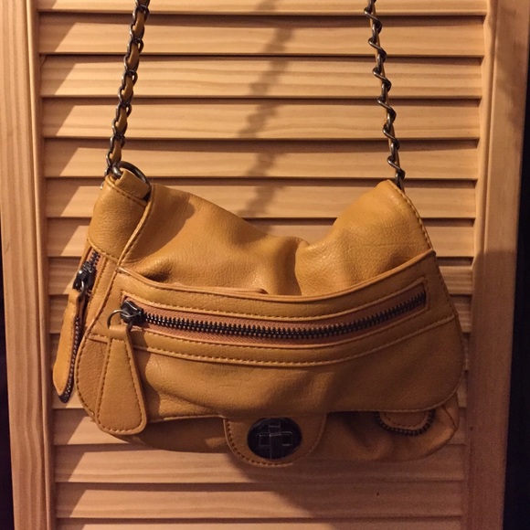 Urban Expressions Mustard Yellow Crossbody