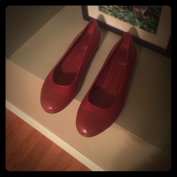 Red Brooks Brothers Flats
