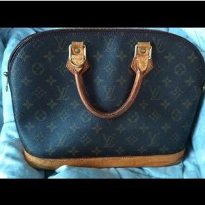 Authentic LV alma bag