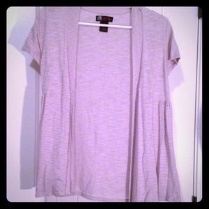 Short sleeve cardigan