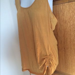 Lace back sleeveless top