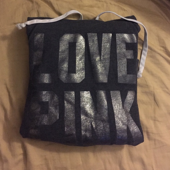 VS pink hoodie