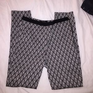 High waisted skinny ankle pants