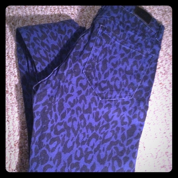 BDG cheetah print jeans
