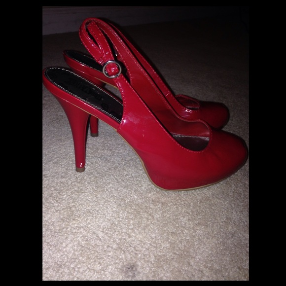 Red Heels from Payless
