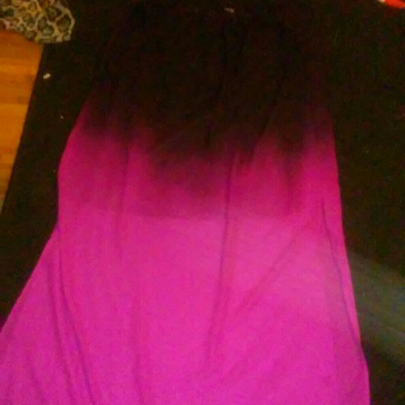 Ombre maxie skirt