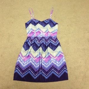 Aztec Print Dress