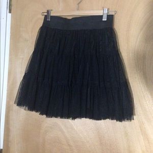 Black mini tutu