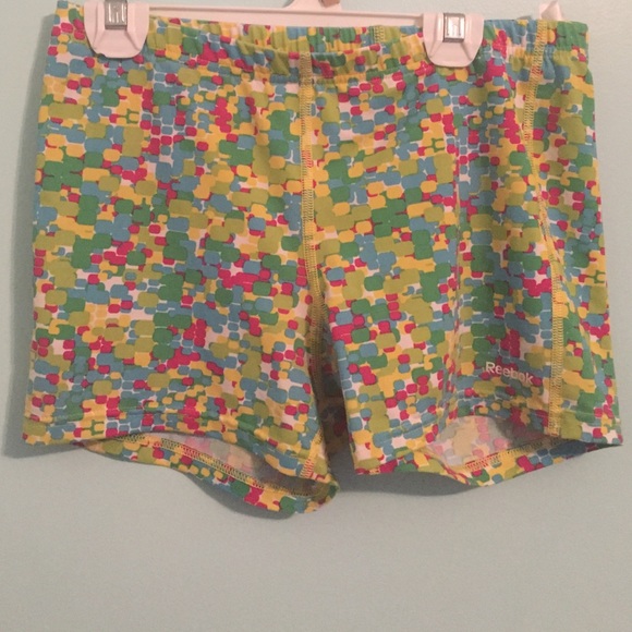 Reebok multicolor compression shorts - Picture 1 of 1