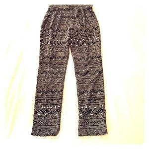 High Waisted Tribal Flow Pant