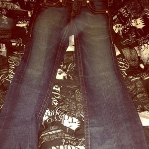 Authentic True Religion Faded Jean Look