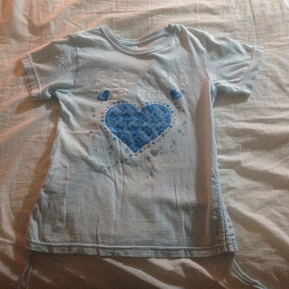 Blue hearted attracted to you t-shirt