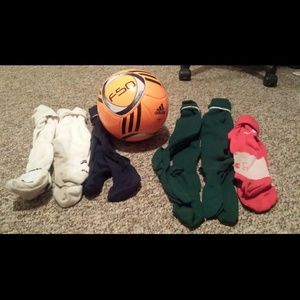 ⭕SOLD⭕ Soccer socks and ball