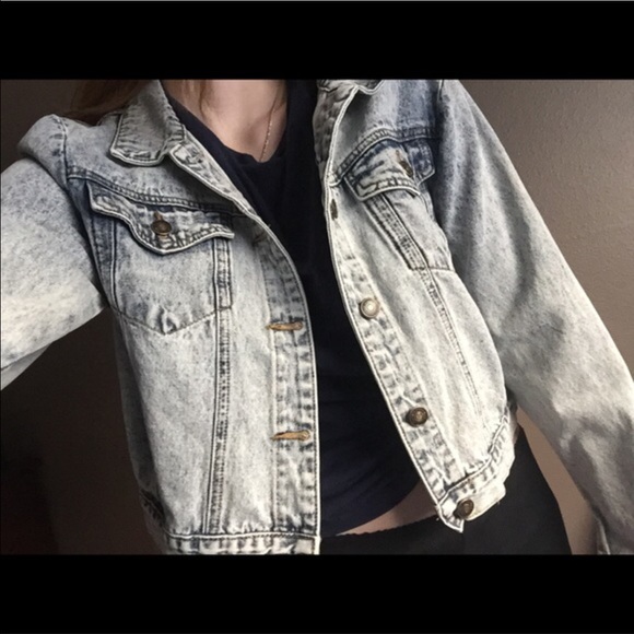 Forever 21 Acid wash Jean jacket