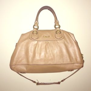 AUTHENTIC Coach Ashley leather satchel