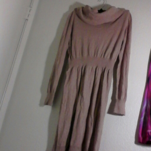 Light brown sweater dress from old navy