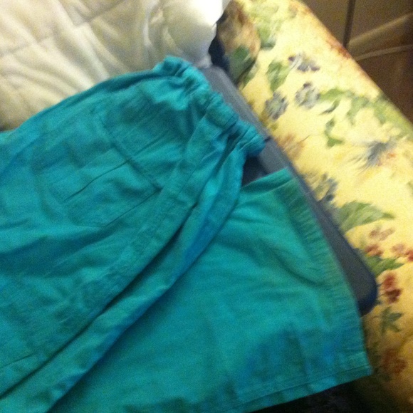 Teal pants - Picture 2 of 3