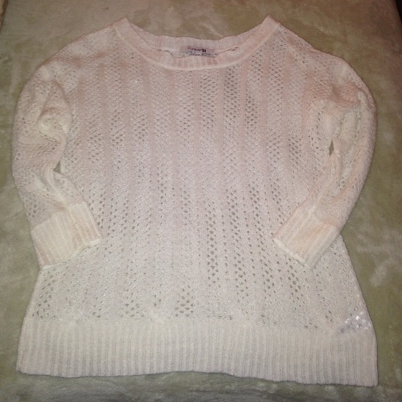 White sweater