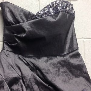 Gray gown