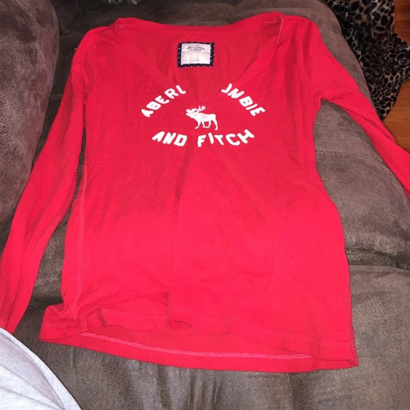 A&F long sleeve shirts