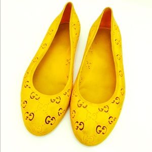 Gucci jelly flat
