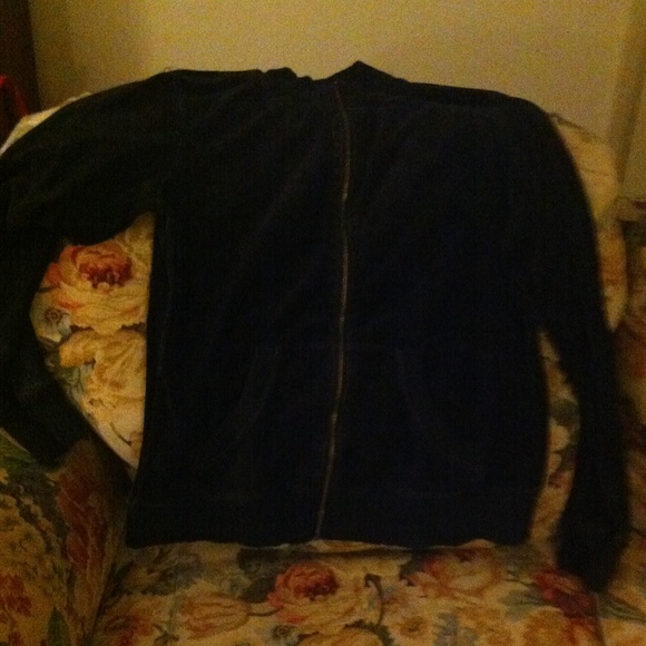 Black velour jacket - Picture 1 of 2