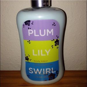 NEW Bath & Body Works Body Lotion Plum Lily Swirl