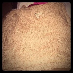 American rag knitted crop sweater