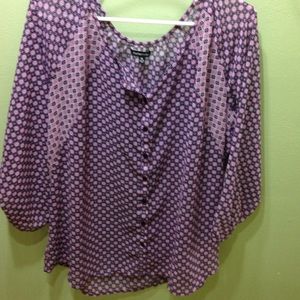Purple blouse