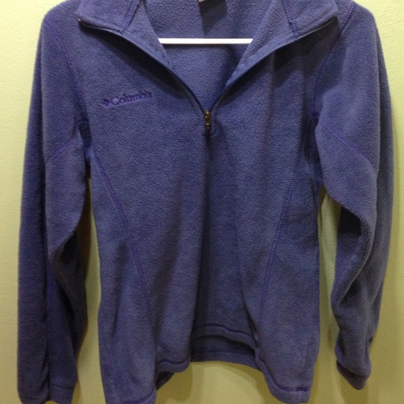 Columbia half zip up sweater