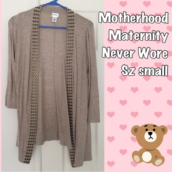 Motherhood Maternity Open front Cardigan Small